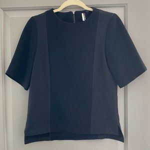 Black Topshop Sleeve Blouse sz 6